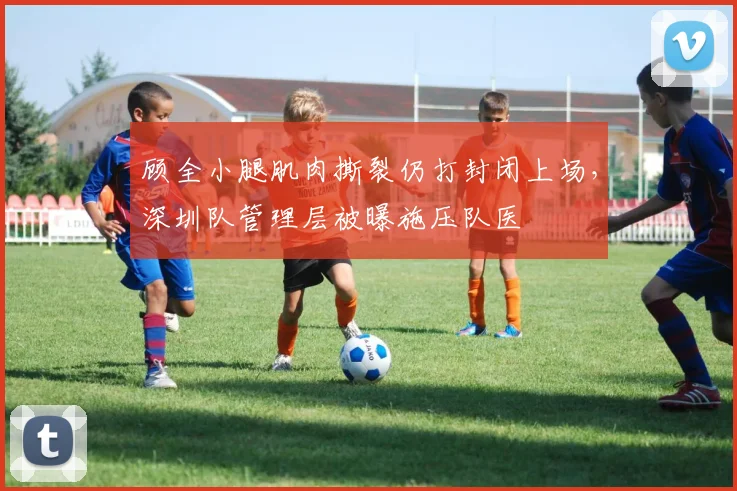 顾全小腿肌肉撕裂仍打封闭上场，深圳队管理层被曝施压队医